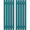 Ekena Millwork Americraft 5-Board, 2 Batten Exterior Real Wood Spaced Board-n-Batten Shutters, ARW101SB519X43ANH, PR ARW101SB519X43ANH - alternate 1